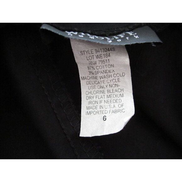 Women Wildlife New York Embroidered Pink Flamingos Skirt Sz 6 (Made in USA) WK16 - Picture 9 of 9